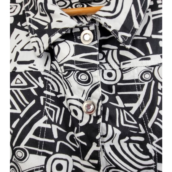 Mirror Image Abstract Art Women's Jacket/Blazer - Picture 7 of 10